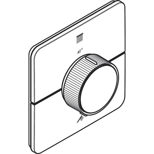 Hansgrohe - Thermostat UP Axor ShowerSelect ID Fertigset 2 Verbraucher softsquare MSW