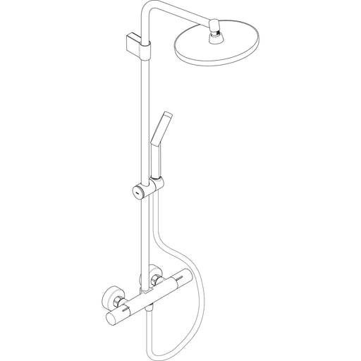 Hansgrohe - Activera S Showerpipe 240 1jet EcoSmart+ mit Ecostat Fine MSW