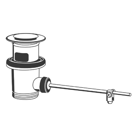 Grohe - Ablaufgarnitur 28910 1 1/4 für Waschtisch supersteel