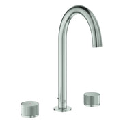 Grohe - 3-L-WT-Batterie Atrio Private C. 20595 Knopfbetätigung supersteel