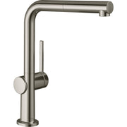 Hansgrohe - Spültischmischer 270 TALIS M54 Ausziehauslauf 1jet edelstahl-optik