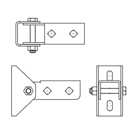 Walraven - Gelenkhalter STRUT BUP 41x41