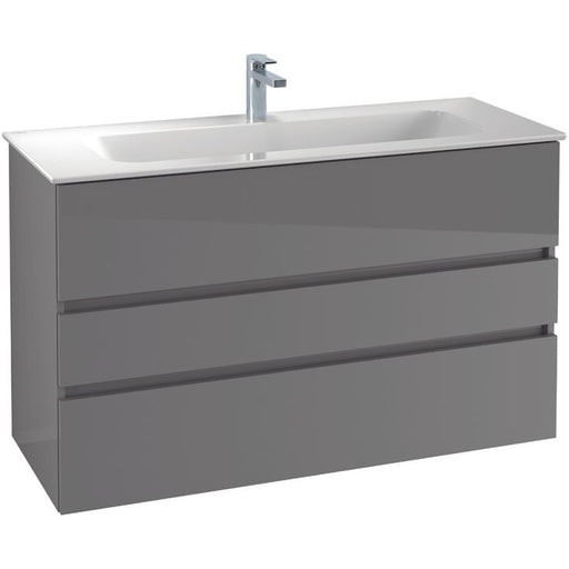 VILLEROY & BOCH - Möbelset 07 A18 Wascht. 1200mm 1HL WT-Unterschrank 3 Auszüge VJ Nordic Oak