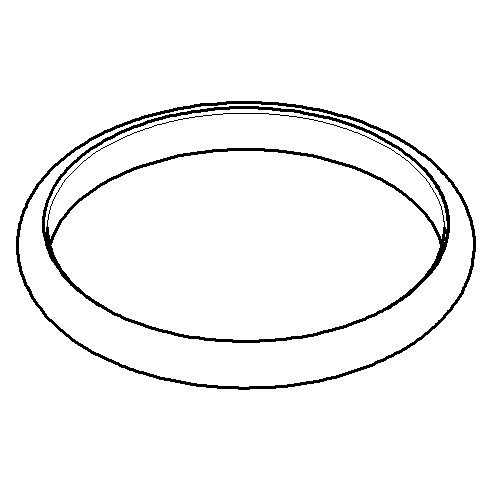 Dornbracht - Rosette Ersatzteil 092810023 chrom