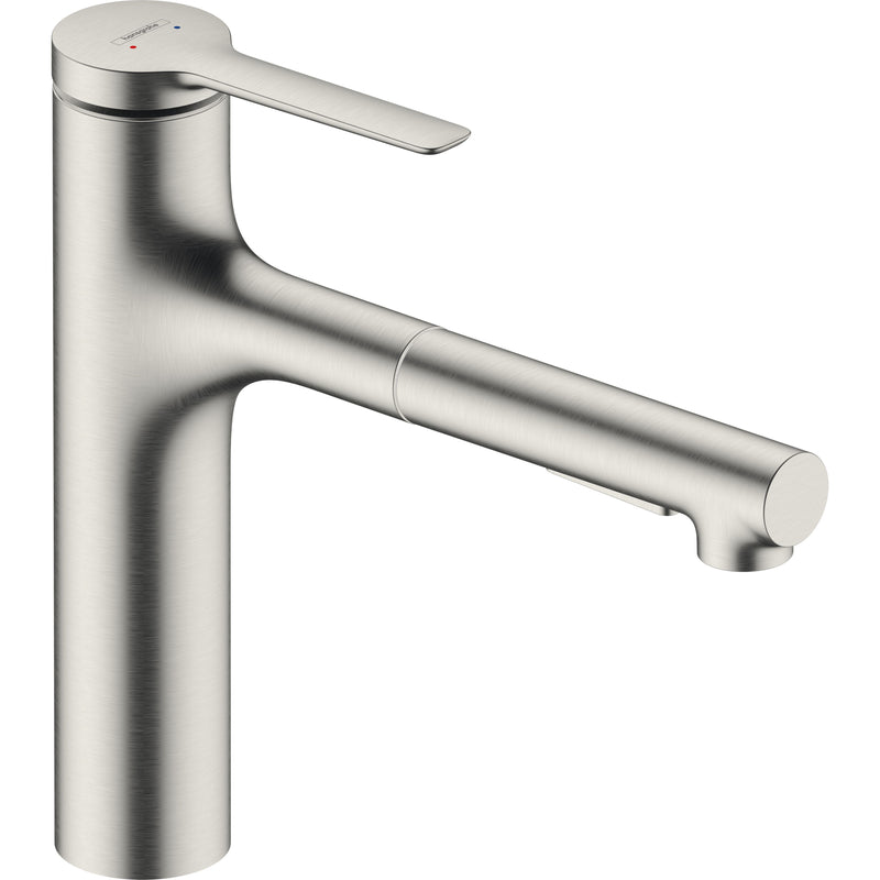 Hansgrohe - Spültischmischer 160 Zesis M33 Ausziehbrause 2jet edelstahl-optik