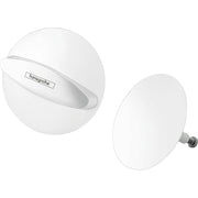 Hansgrohe - Ab-u.Überlaufgarnitur FLEXAPLUS F-Set (Griff u.Stopfen) mattweiß