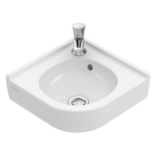 VILLEROY & BOCH - Eck-HWB O.novo 7310 320mm Schenkll f 1-L Arm,HL durchgest m ÜL Weiß AlpinC