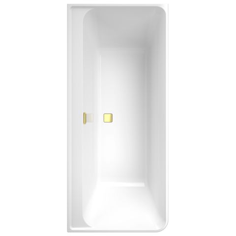 VILLEROY & BOCH - Vorwand-Badewanne Collaro VJ 1800x 800x620mm rechte Ausführung Weiß Alpin