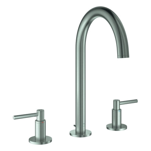 Grohe - 3-Loch-WT-Batterie Atrio 20649 Rohrauslauf Hebelgriff supersteel