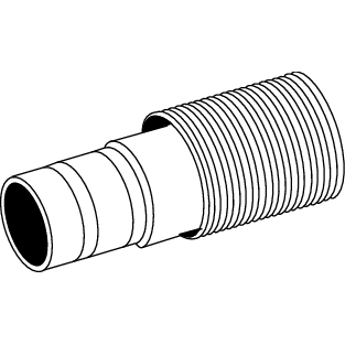 TECE SE - TECElogo PE-RT Verbundrohr 25 x 2,5 im Wellrohr, # 8705225, (Ring: 25 M), je M