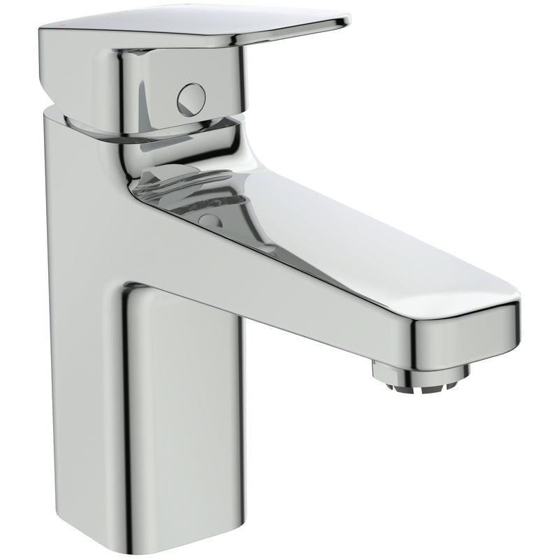 Ideal Standard - Waschtischarmatur ND CERAPLAN H85 m.Ablaufgarn. Ausld.124mm Chrom