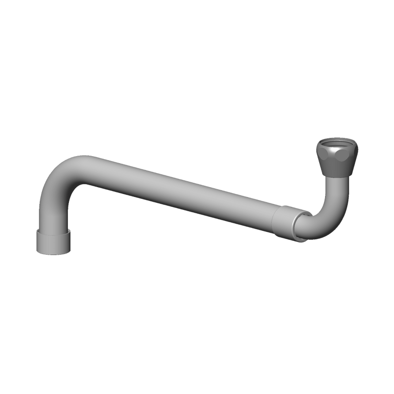 Dornbracht - Auslauf Ersatzteil 04282507535 300-480mm platin gebürstet
