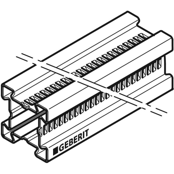 Geberit Vertriebs - GIS Profil Länge 5m 5 Meter