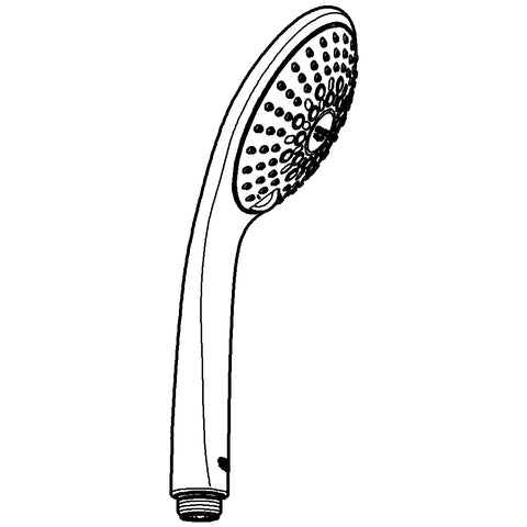 Grohe - Handbrause EUPHORIA Champagne 27222 dreistrahlig chrom