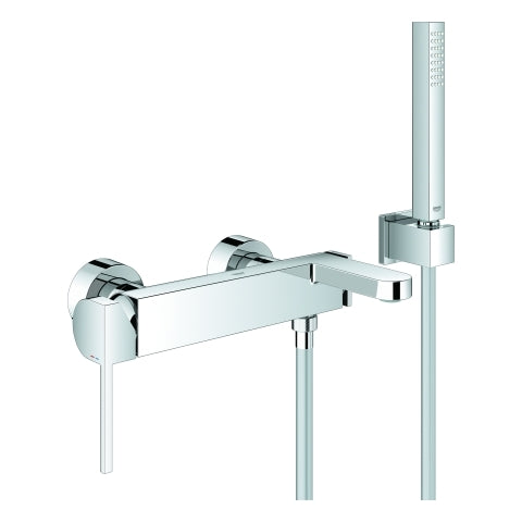 Grohe - EH-Wannenbatterie PLUS 33547 Wandmontage mit Brausegarnitur chrom