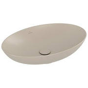 VILLEROY & BOCH - Aufsatzwaschbecken Loop&Friends 620x420mm Oval m. ÜL. Almond CeramicPlus