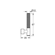 Grohe - Hebelgriffe Atrio Private C. 48646 Rändelstruktur warm sunset