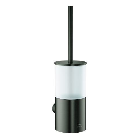 Grohe - Toilettenbürstengarnitur Atrio 40892 Wandmontage hard graphite geb