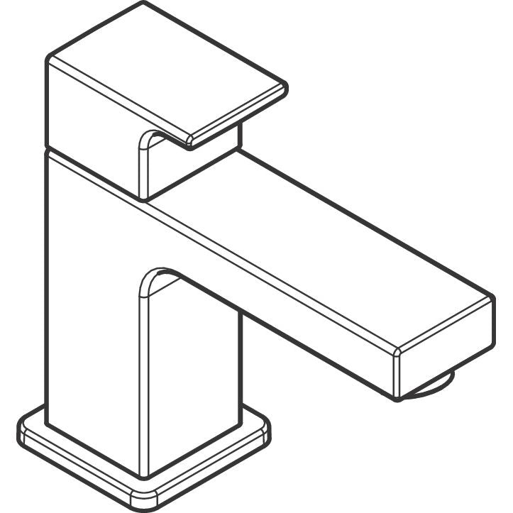 Hansgrohe - Standventil 70 VERNIS Shape chrom ohne Ablaufgarnitur