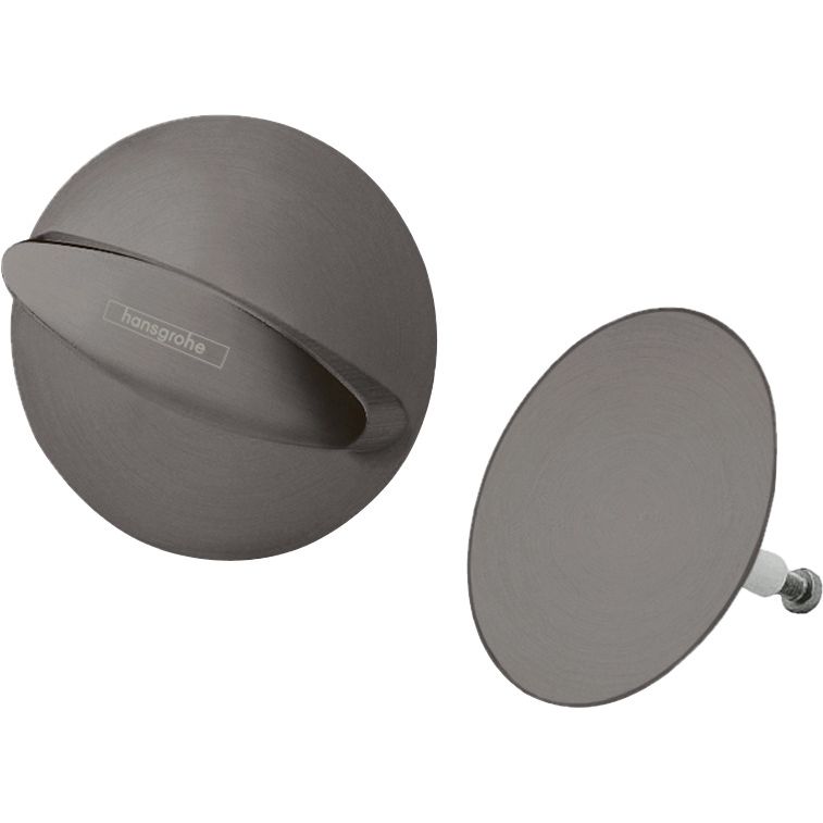 Hansgrohe - Ab-u.Überlaufgarnitur FLEXAPLUS F-Set (Griff u.Stopfen) BBC