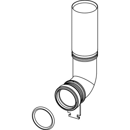 TECE SE - Spülrohr Länge 185mm
