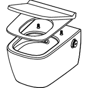 TECE SE - TECEneo Set, Warm-/Kaltwasser und Sitz/Deckel SLIM