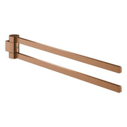 Grohe - Handtuchhalter SELECTION 41063 2-armig schwenkbar warm sunset gebürstet