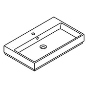 Grohe - Waschtisch Cube Keramik 39469 80cm PureGuard alpinweiß