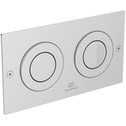 Ideal Standard - Betätigungsplatte P2 SEPTA PRO, pneumatische Auslösung, Edst. gebürstet