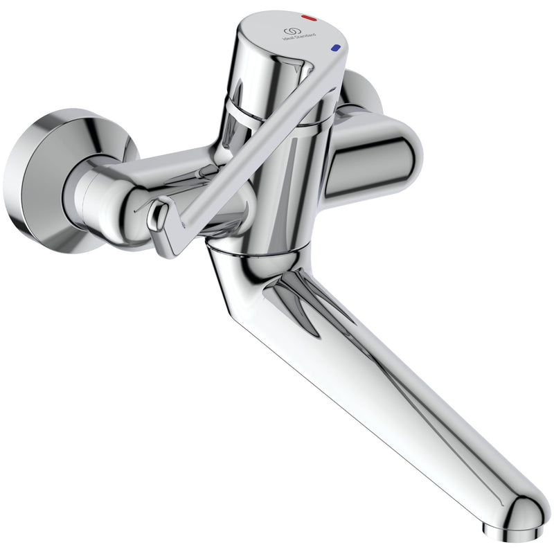 Ideal Standard - Wand WT Sicherheitsarmatur CERAPLUS B8317A 200mm chrom