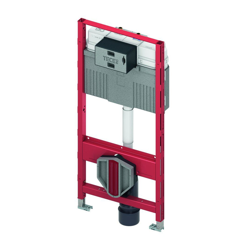 TECE SE - TECEprofil WC-Modul mit Uni-Spülkasten Hygienespülung, Warm/Kalt, BH 1120 mm