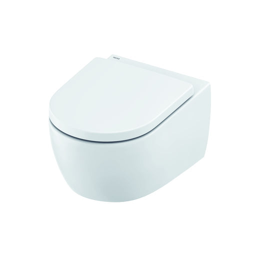 TECE SE - TECEloft Set, Keramik mit cyclon flush und WC-Sitz im klassisch-hohen Design