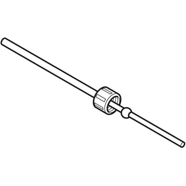 Geberit Vertriebs - Hebel zu Waschbeckenanschluss 300mm mit integriertem Überlauf