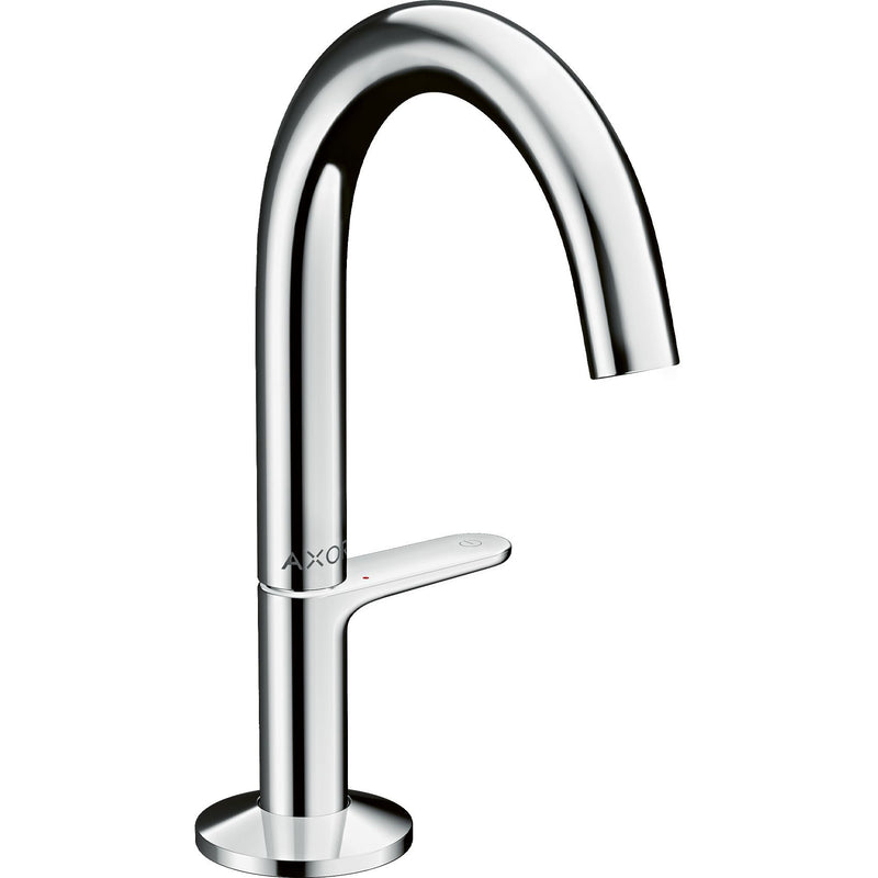 Hansgrohe - Waschtischmischer Select 140 AXOR One mit Push-Open Ablaufgarnitur chrom