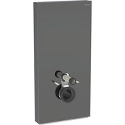 Geberit Vertriebs - Monolith Plus Sanitärmodul f. WWC 101cm, Glas lava / alu. schwarzchrom