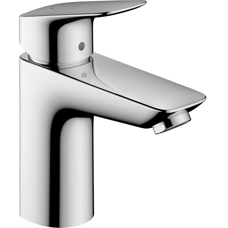 Hansgrohe - Waschtischmischer LOGIS 100 chrom mit Push-Open Ablaufgarnitur 71107