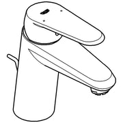 Grohe - Waschtisch EHM ND EURODISC C 33177 Zugstangen-Ablaufgarnitur chrom