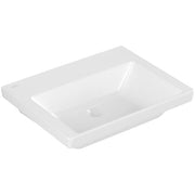 VILLEROY & BOCH - Schrankwaschtisch Subway 3.0 600x470 mm Rechteck ohne Überlauf Weiß Alpin