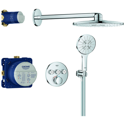 Grohe - UP-D.system Grohtherm SmartControl 34863 THM runde Form 3 ASV chrom