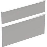Geberit Vertriebs - Schubladenfront Platin, 2 Stück zu ICON WTU 840392