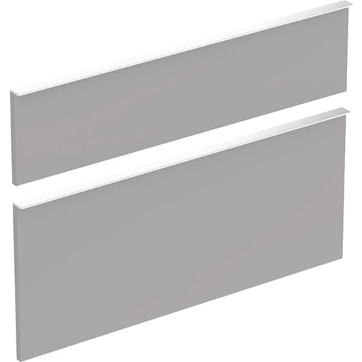 Geberit Vertriebs - Schubladenfront Platin, 2 Stück zu ICON WTU 840392