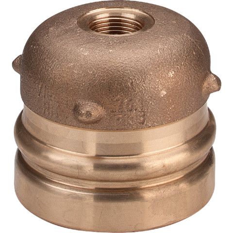 Viega - Verschlusskappe SANPRESS XL 2256XL 88,9mm Rotguss