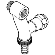 Grohe - WAS-Ventil Elektro 41110 Design-Gr. DN15 mit Rückflussverh. chrom