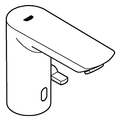 Grohe - WT-IR-Elektron. Bau Cosmopolitan E 36451 mit Mischung 6 Volt chrom