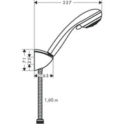 Hansgrohe - Brauseset CROMETTA 85 Vario Porter 27559000 chrom