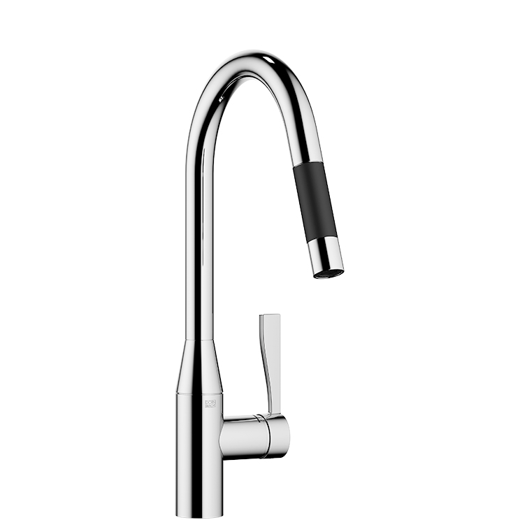 Dornbracht - EHM Pull-down mit Brausefunktion Sync 33870895 Dark Platinum gebürstet