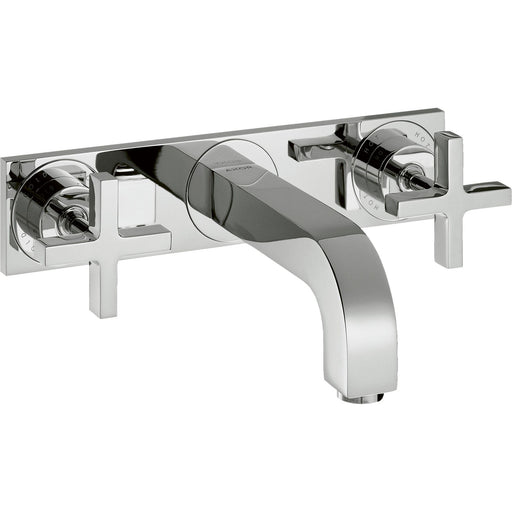 Hansgrohe - 3-Loch WT-Armatur AXOR CITTERIO 39314000 chrom m.Kreuzgriff