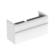 Geberit Vertriebs - Smyle Square US für WT, m. 2 Schubl. 118,4x61,7x47cm, weiß