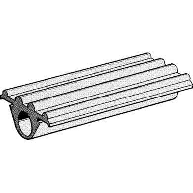 Sikla - Schienengummi CC 27 195963, (Rolle: 30 M.), je Meter