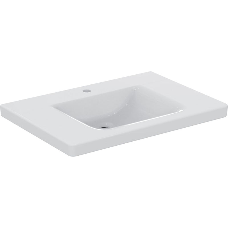 Ideal Standard - Waschtisch CONNECT FREEDOM,1Hl.,o.Ül. ,unterfahrbar, 800x555x165mm, Weiß
